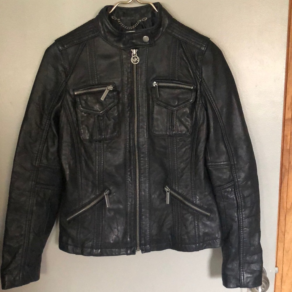 Michael Kors leather jacket